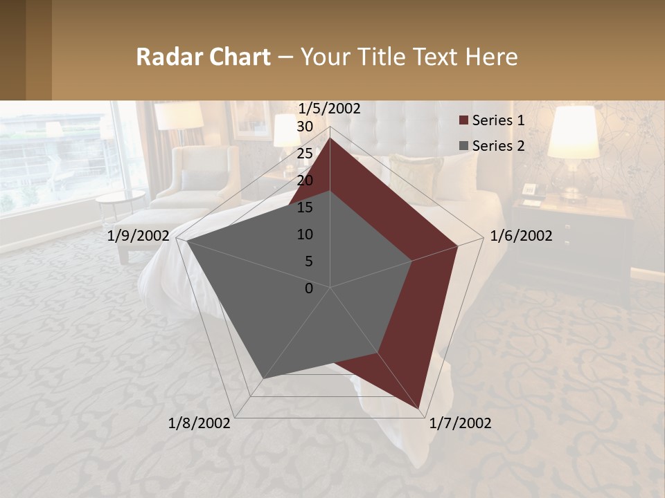Lifestyle Retirement Standing PowerPoint Template