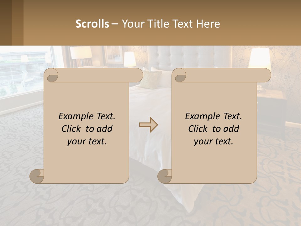 Lifestyle Retirement Standing PowerPoint Template