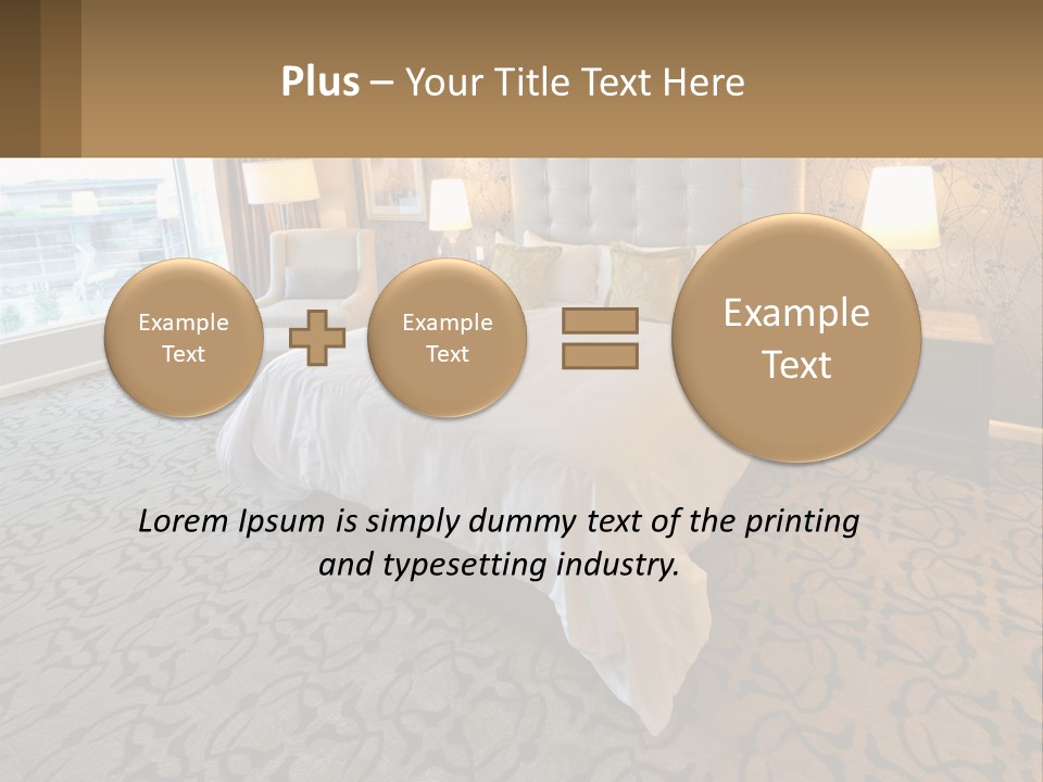 Lifestyle Retirement Standing PowerPoint Template
