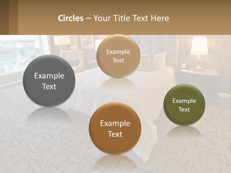 Lifestyle Retirement Standing PowerPoint Template