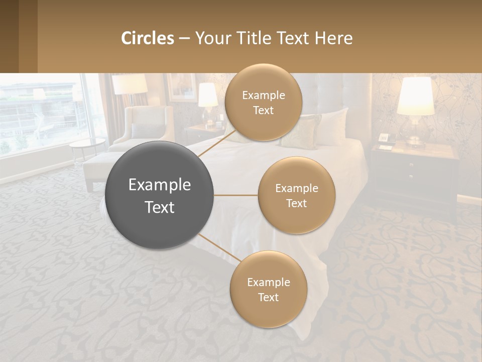 Lifestyle Retirement Standing PowerPoint Template