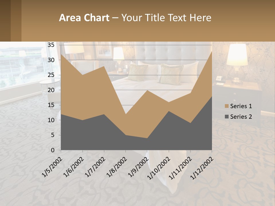 Lifestyle Retirement Standing PowerPoint Template