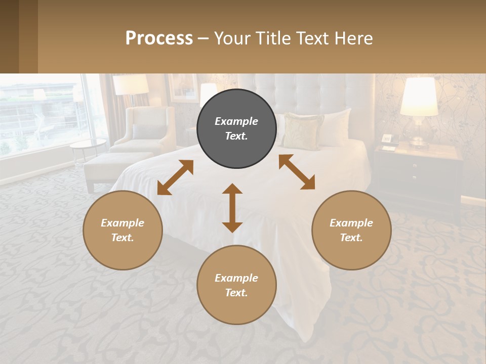 Lifestyle Retirement Standing PowerPoint Template