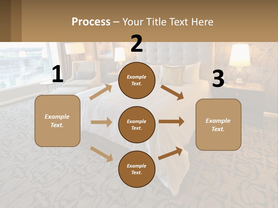Lifestyle Retirement Standing PowerPoint Template