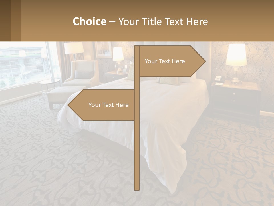 Lifestyle Retirement Standing PowerPoint Template