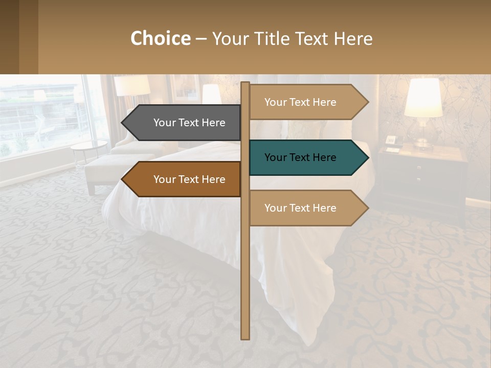 Lifestyle Retirement Standing PowerPoint Template