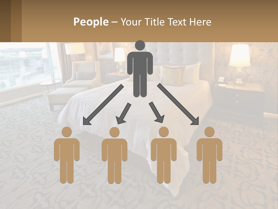 Lifestyle Retirement Standing PowerPoint Template