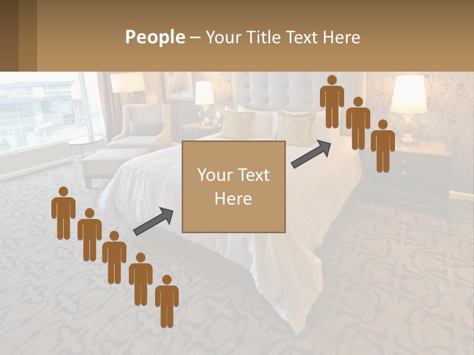 Lifestyle Retirement Standing PowerPoint Template