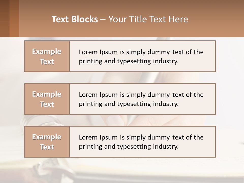 Peaceful Ocean Calm PowerPoint Template