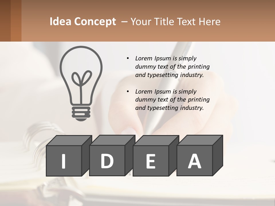 Peaceful Ocean Calm PowerPoint Template