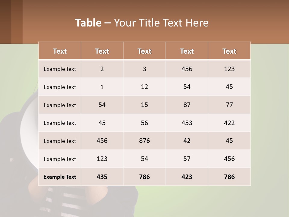 Standing Older Lifestyle PowerPoint Template