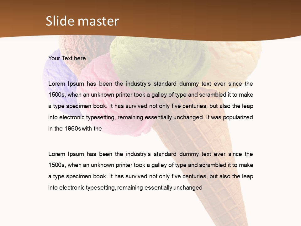 Color Milk Soft PowerPoint Template