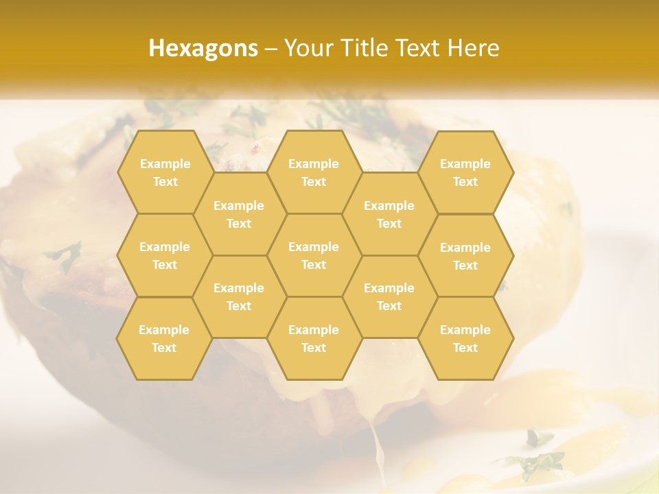 Half Melted Snack PowerPoint Template
