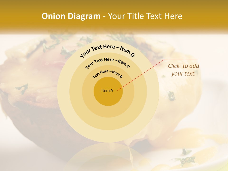 Half Melted Snack PowerPoint Template