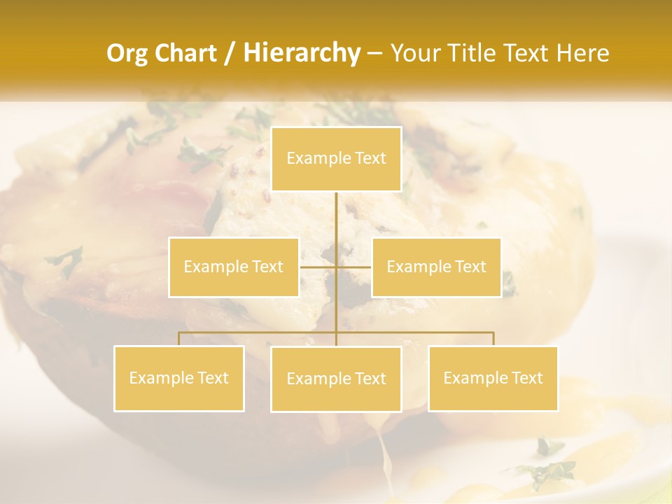 Half Melted Snack PowerPoint Template
