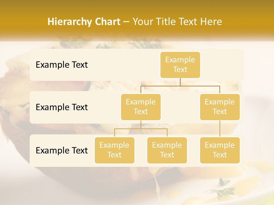 Half Melted Snack PowerPoint Template