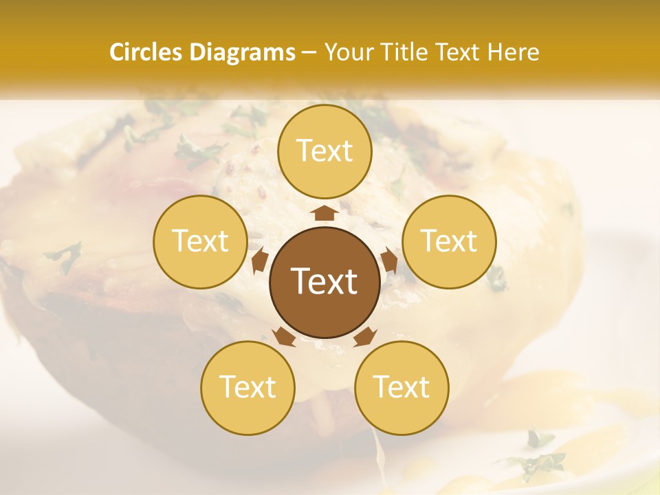 Half Melted Snack PowerPoint Template