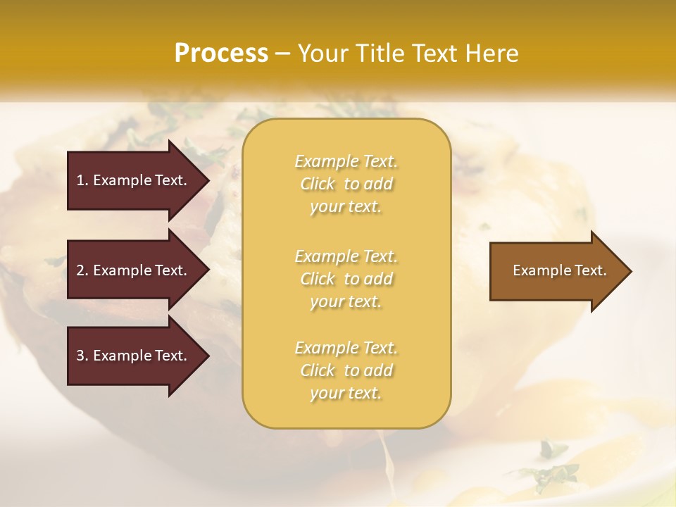 Half Melted Snack PowerPoint Template