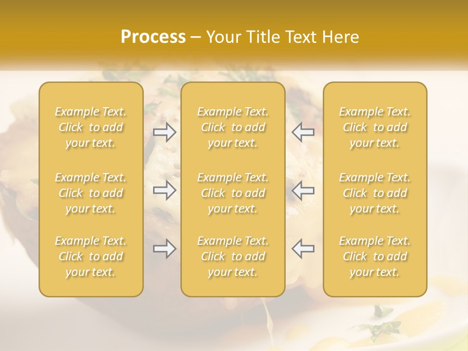 Half Melted Snack PowerPoint Template