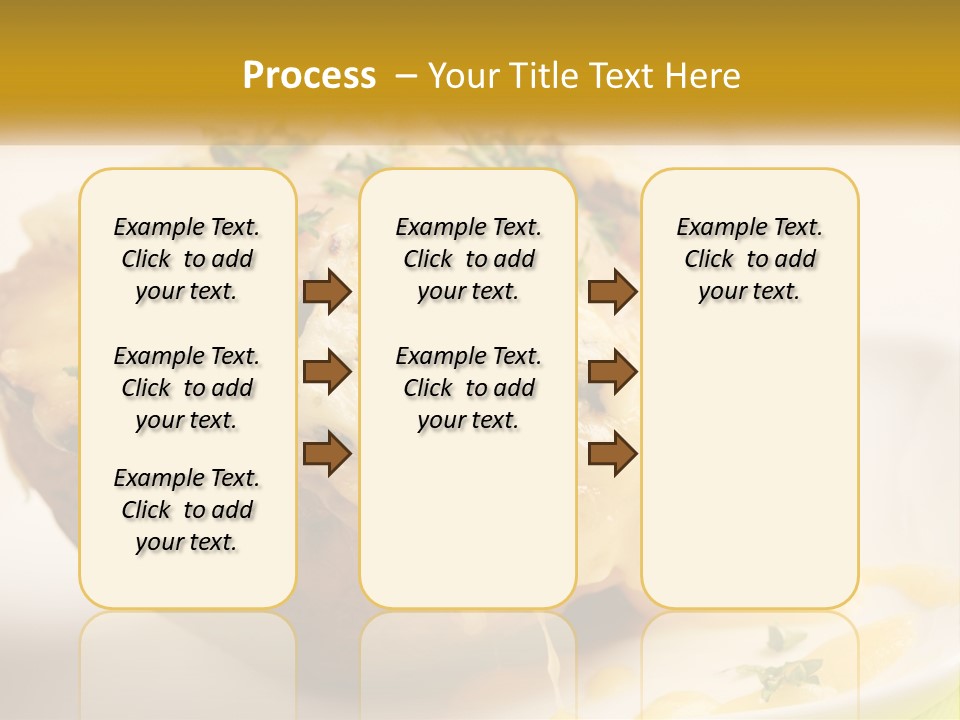 Half Melted Snack PowerPoint Template