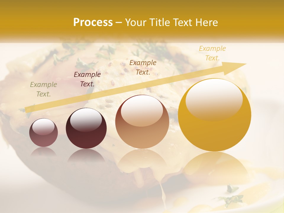 Half Melted Snack PowerPoint Template