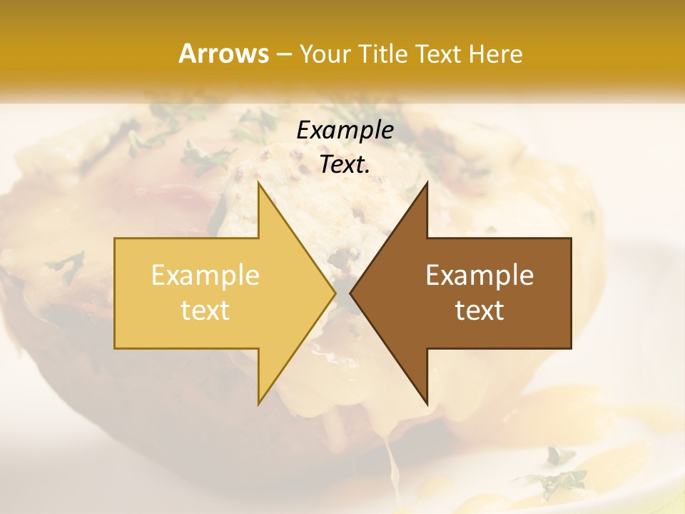 Half Melted Snack PowerPoint Template