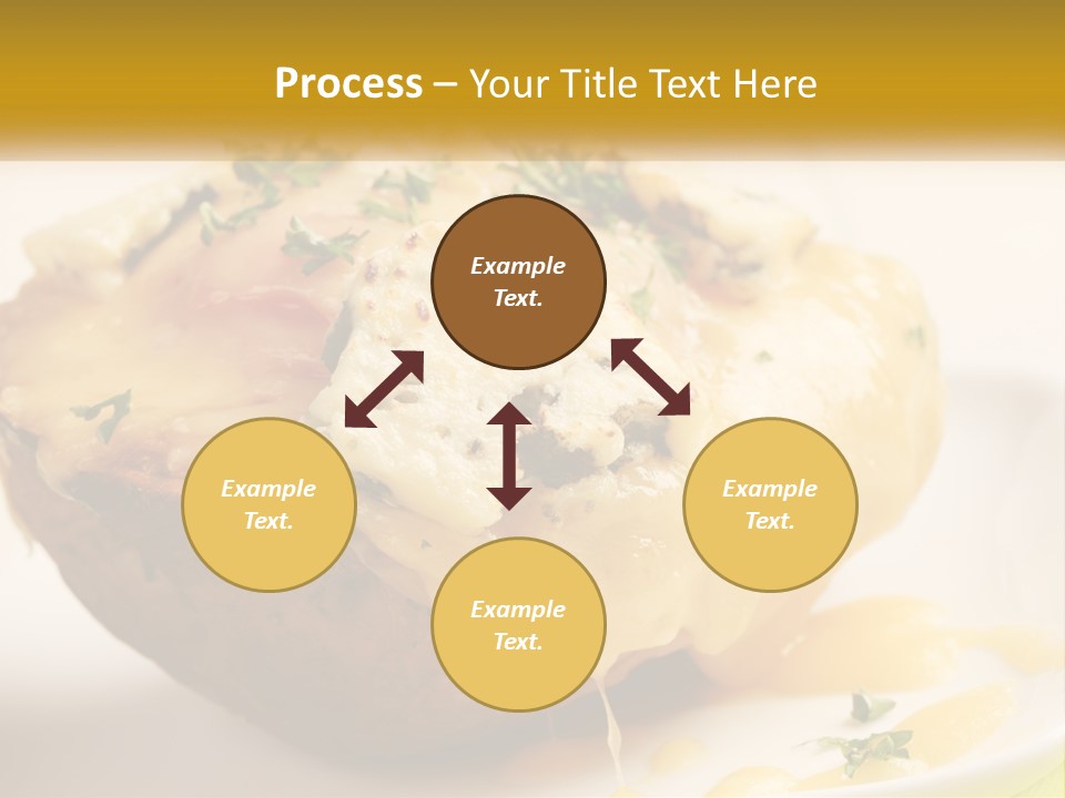 Half Melted Snack PowerPoint Template
