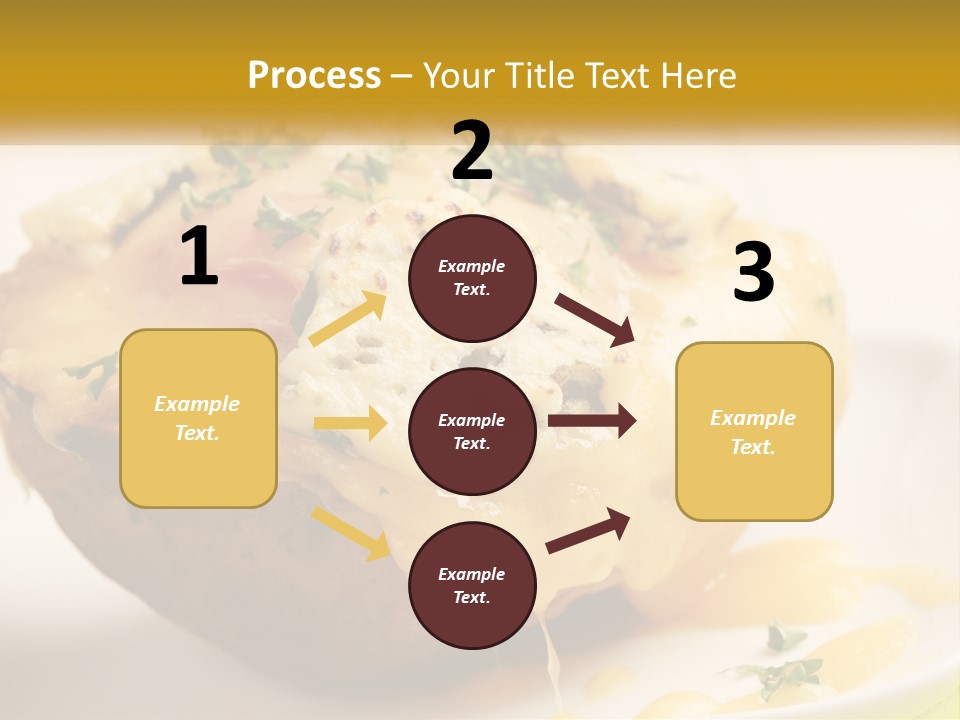Half Melted Snack PowerPoint Template
