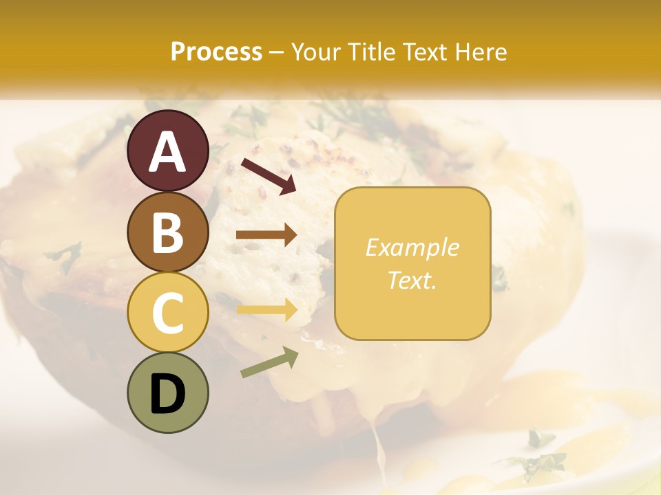 Half Melted Snack PowerPoint Template