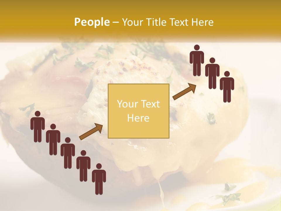 Half Melted Snack PowerPoint Template