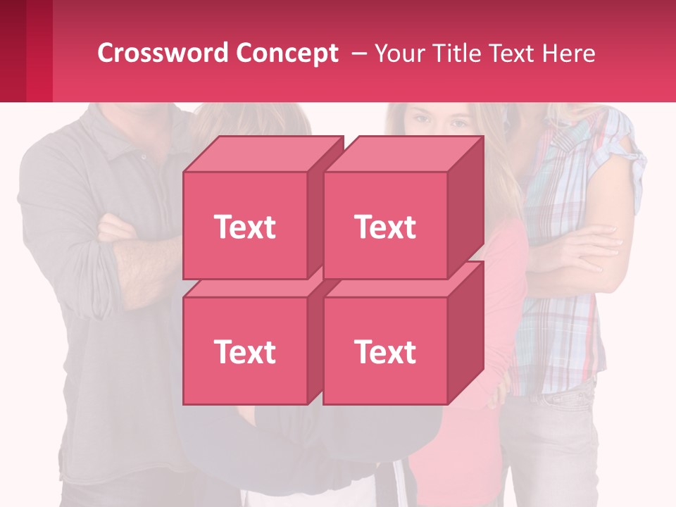 Teenagers Son Group PowerPoint Template