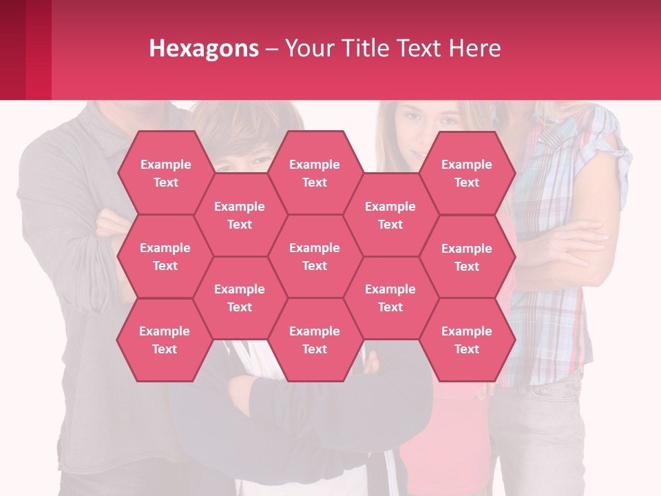 Teenagers Son Group PowerPoint Template