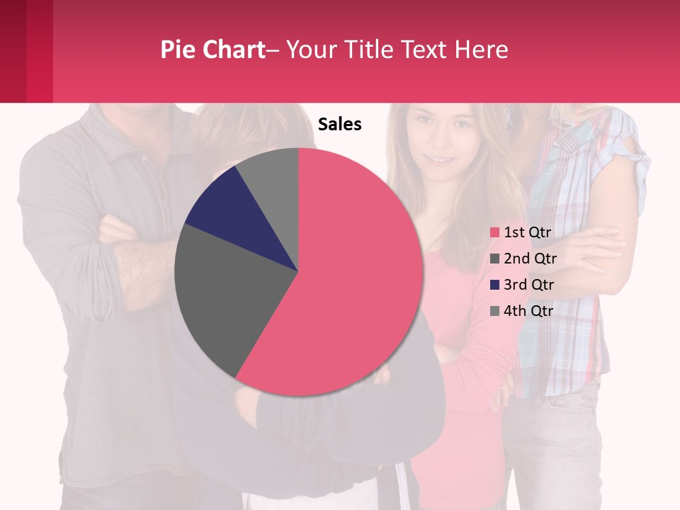 Teenagers Son Group PowerPoint Template