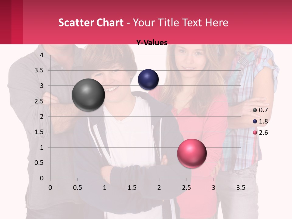 Teenagers Son Group PowerPoint Template