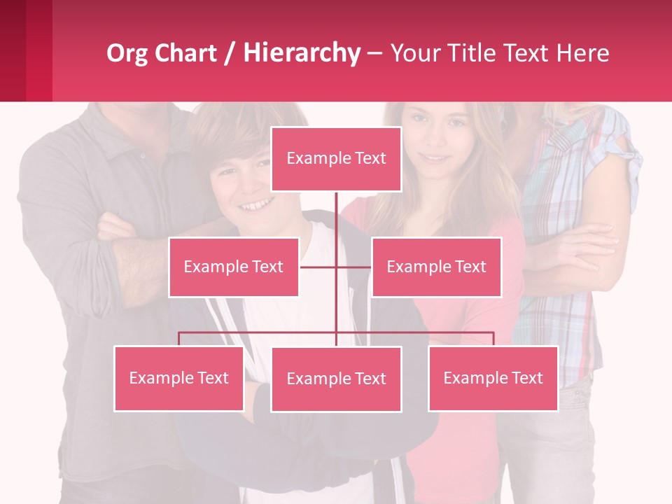 Teenagers Son Group PowerPoint Template