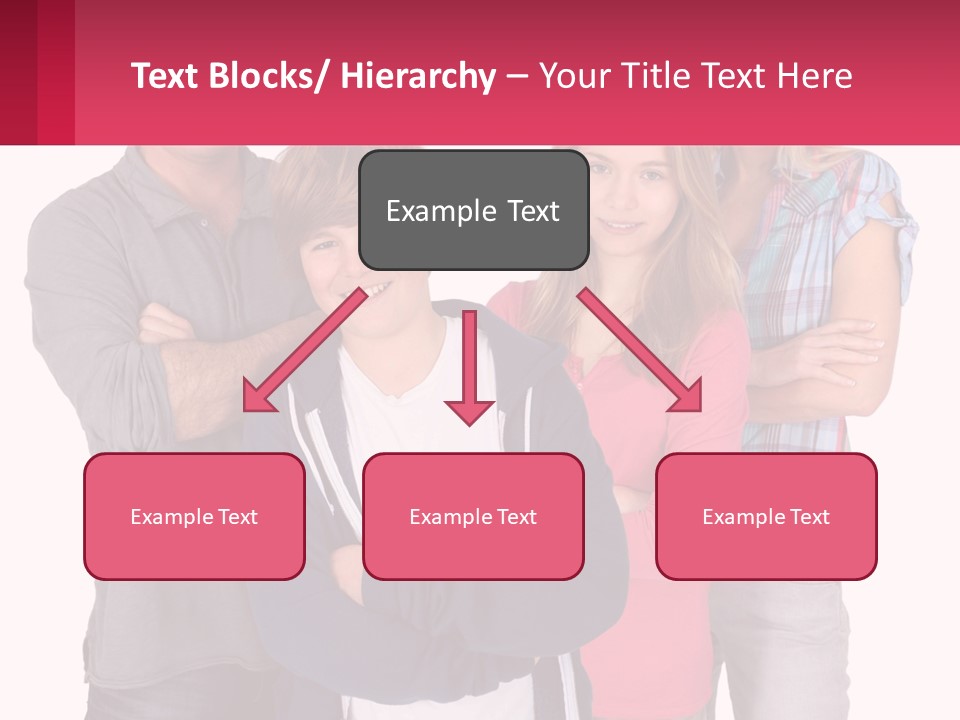 Teenagers Son Group PowerPoint Template