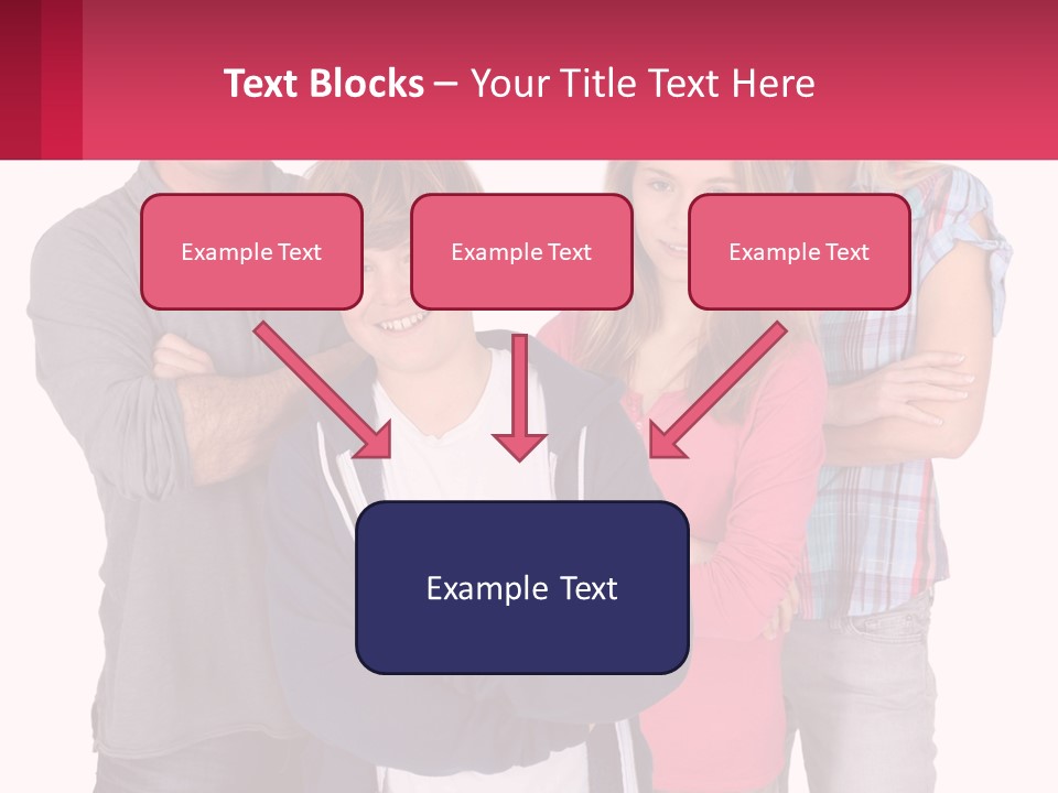 Teenagers Son Group PowerPoint Template