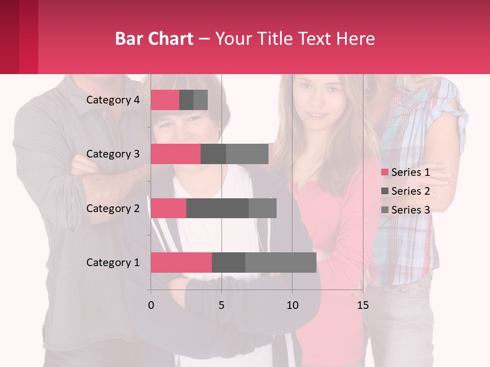 Teenagers Son Group PowerPoint Template