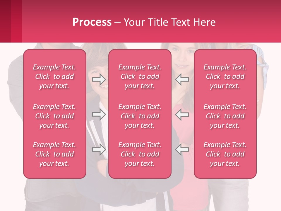 Teenagers Son Group PowerPoint Template