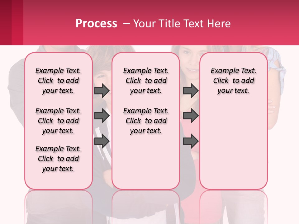 Teenagers Son Group PowerPoint Template