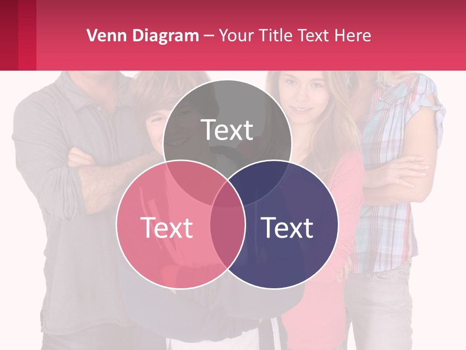 Teenagers Son Group PowerPoint Template