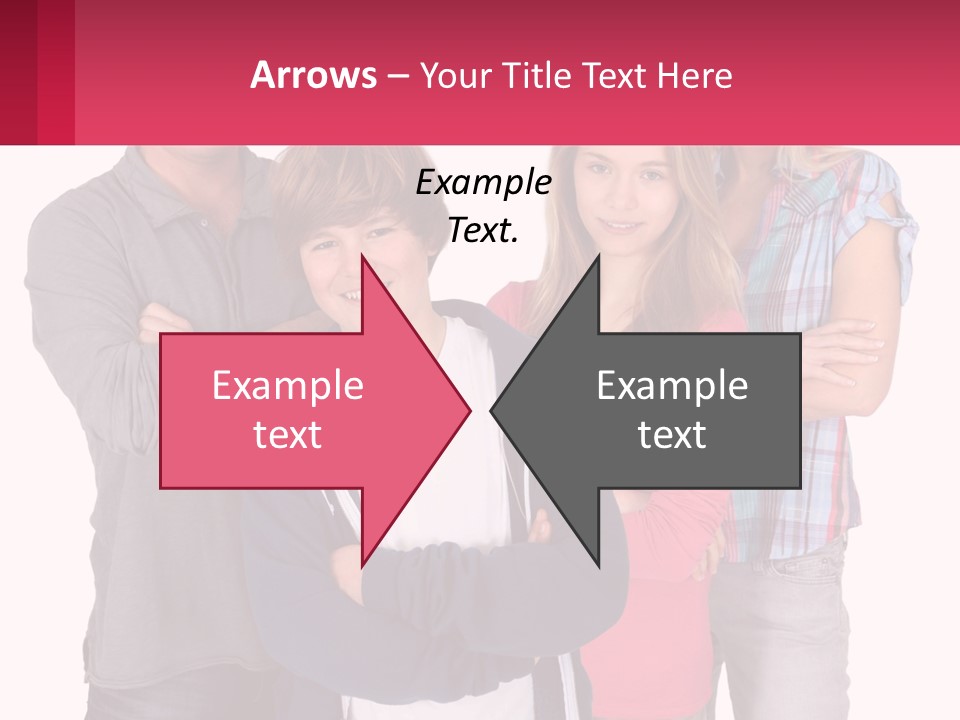 Teenagers Son Group PowerPoint Template