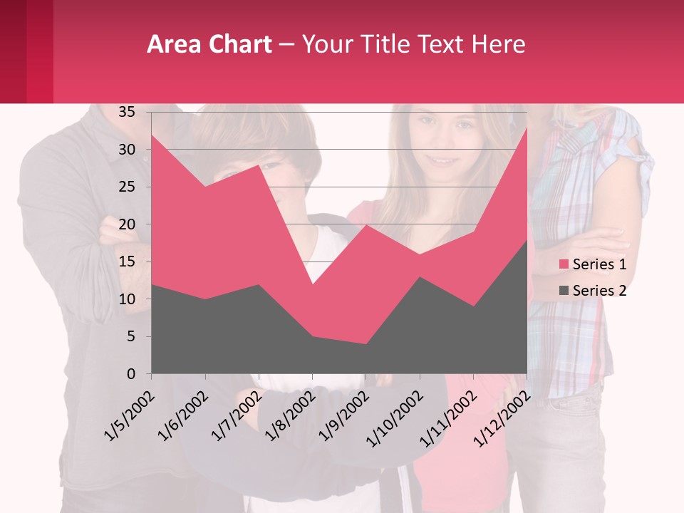 Teenagers Son Group PowerPoint Template