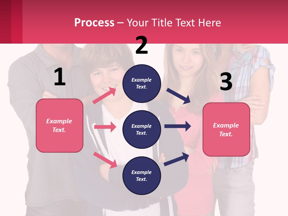 Teenagers Son Group PowerPoint Template