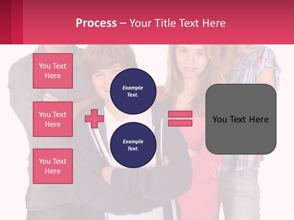 Teenagers Son Group PowerPoint Template