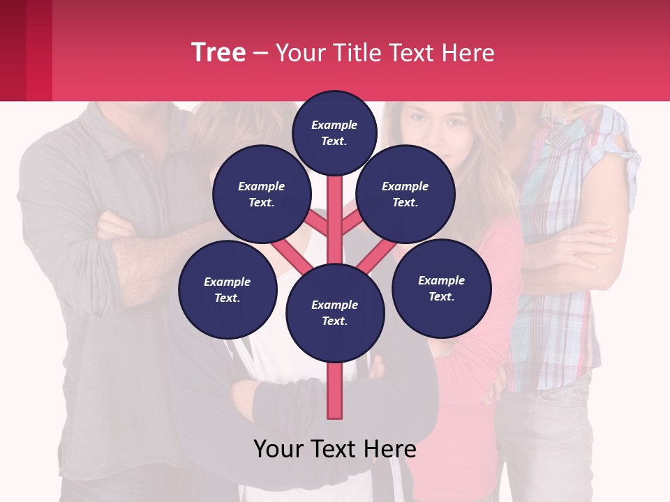 Teenagers Son Group PowerPoint Template