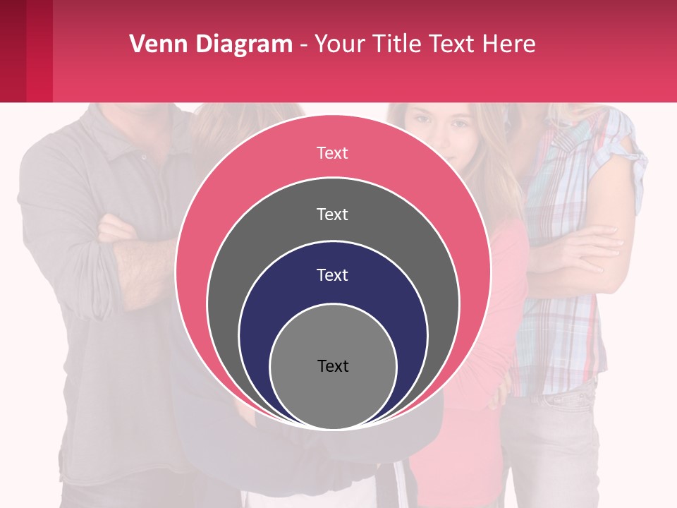 Teenagers Son Group PowerPoint Template