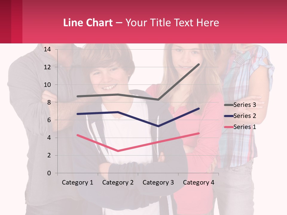 Teenagers Son Group PowerPoint Template