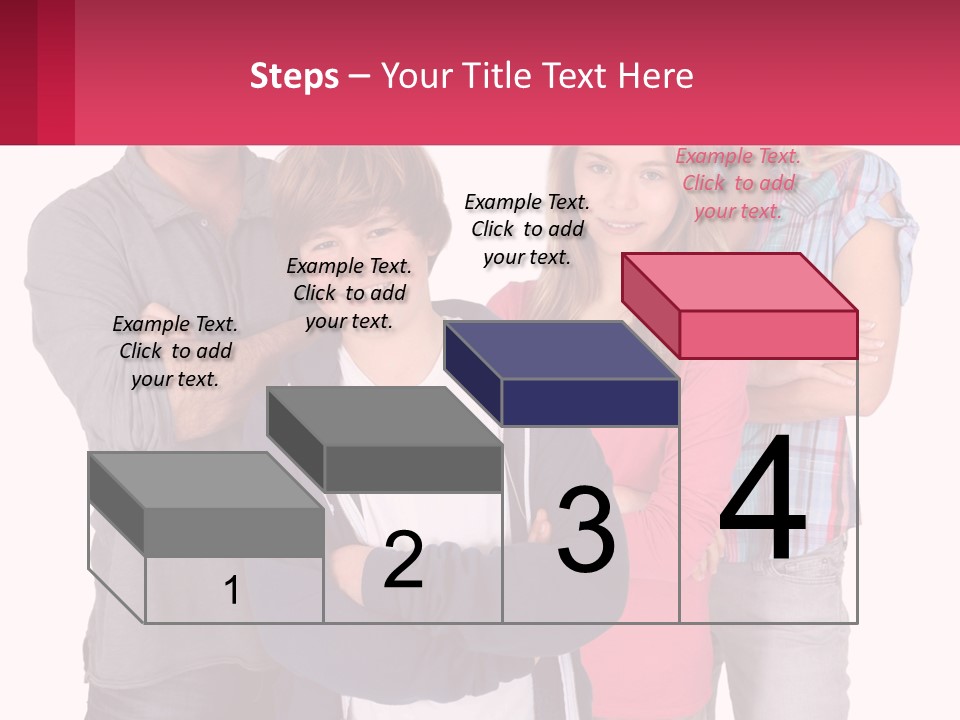 Teenagers Son Group PowerPoint Template