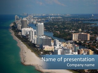 Clear Florida Recreation PowerPoint Template